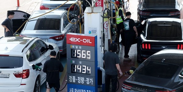 서울시내 주유소. [사진=뉴시스]