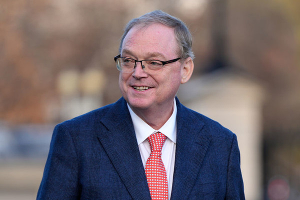 케빈 해싯 미국 백악관 국가경제위원회 위원장이 지난 4일(현지 시간) 미국 워싱턴DC 백악관에서 폭스뉴스와 인터뷰하고 있다. [사진=뉴시스]