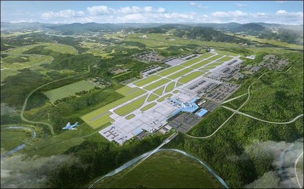 대구경북 통합 신공항 조감도. [사진=국토교통부 ]