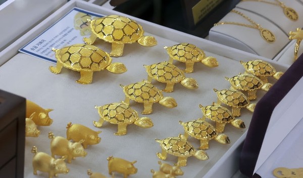 종로 금 도매시장. [사진=뉴시스]