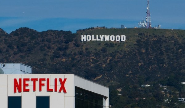 로스앤젤레스 인근의 넷플릭스 사인. [사진=뉴시스]