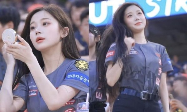 치어리더 이주은. [사진=인스타그램 갈무리]